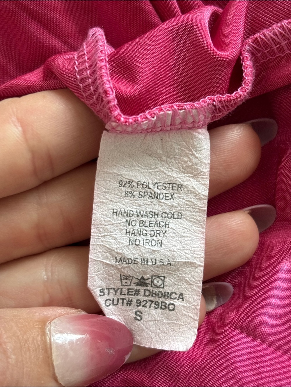 XXI Pink Pleated Satin Babydoll Dress Flowy Coquette Balletcore Mini Dress S - Picture 11 of 11